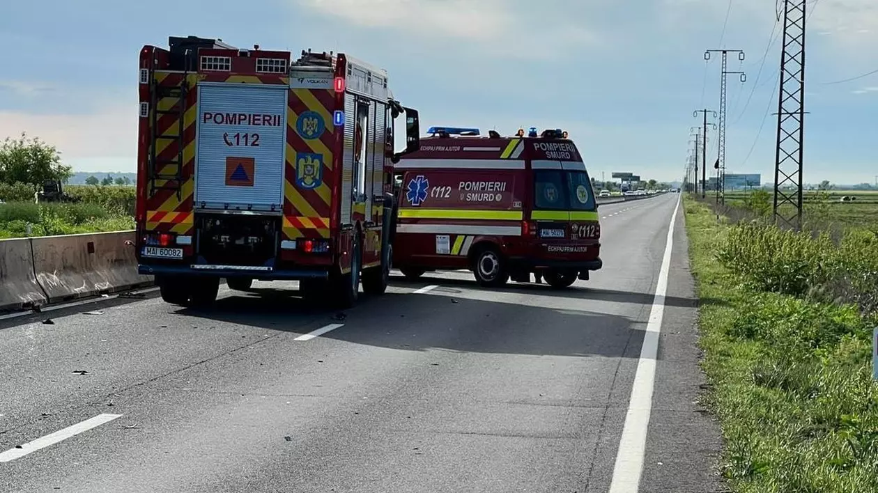 Accident cu două victime pe DN 1 care a paralizat traficul spre Ploiești