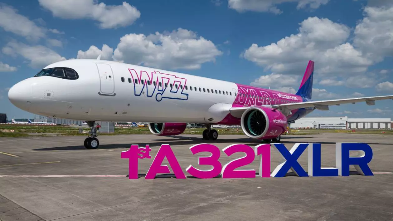 Wizz Air devine prima companie aeriană care operează avionul Airbus A321XLR, marcând o etapă istorică