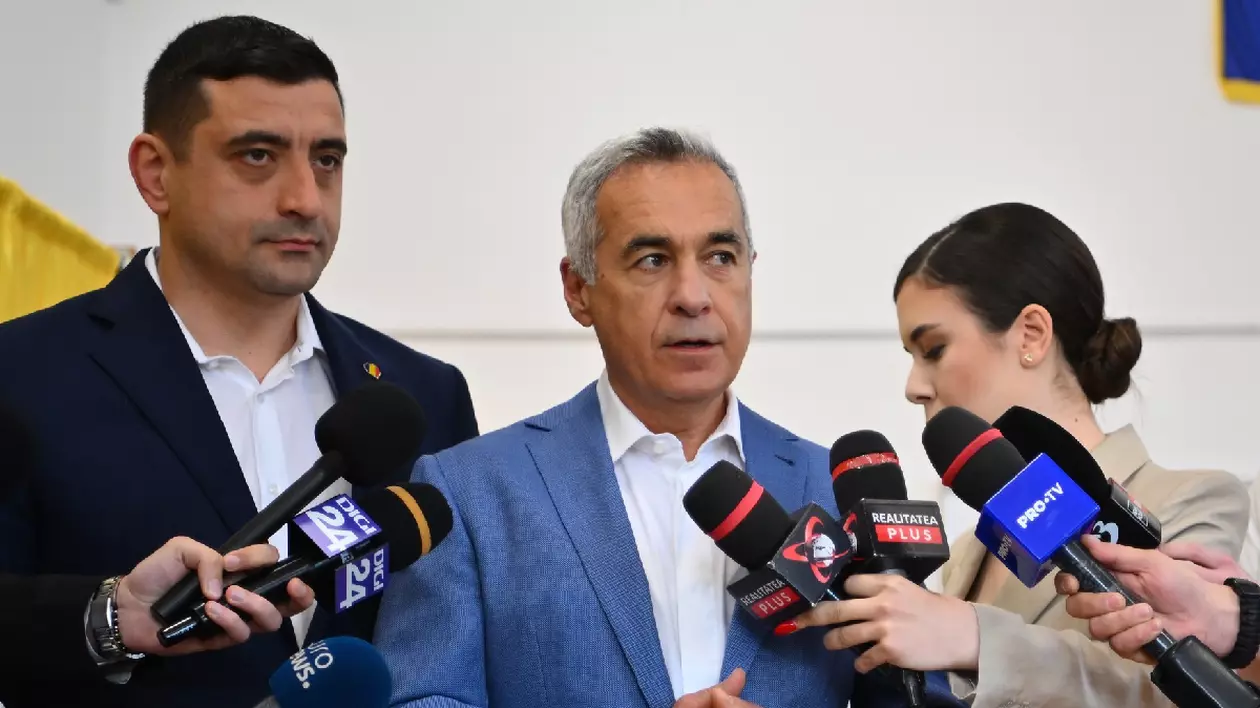 Călin Georgescu și George Simion