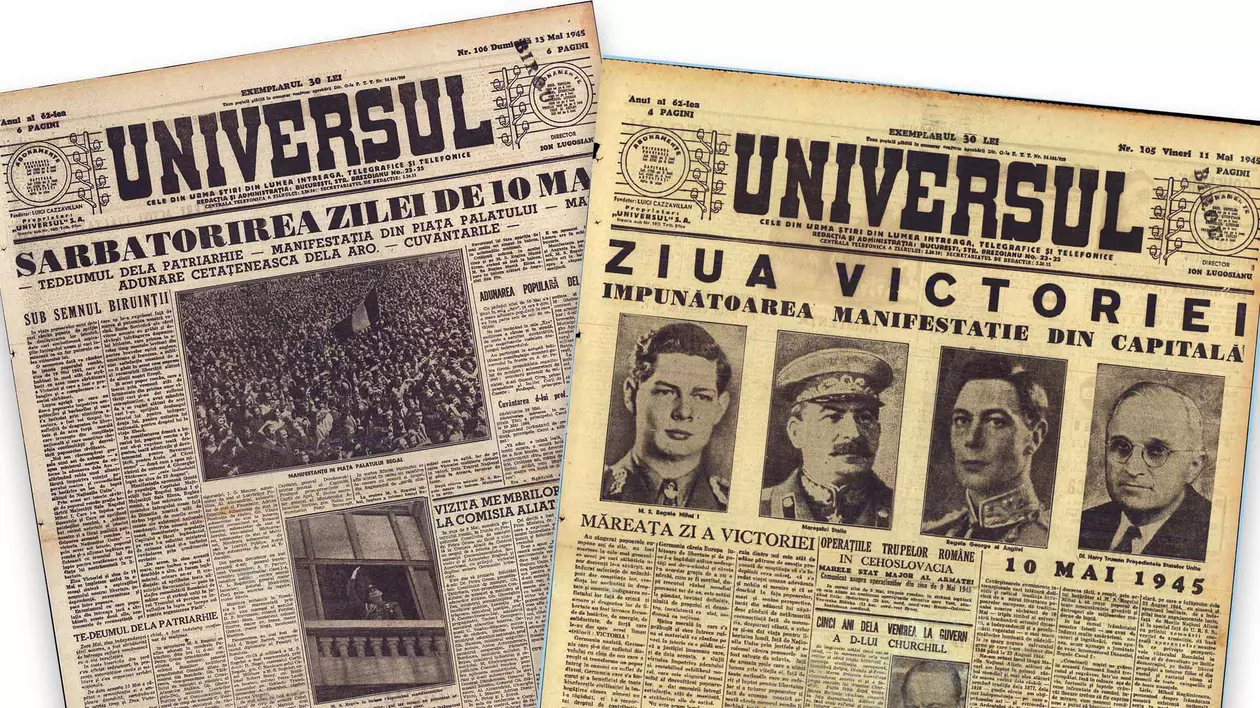 8 mai 1945. Cum au primit românii vestea încheierii celui de-Al Doilea Război Mondial. Trei zile de petreceri în stradă cu „dezlegare” la radio