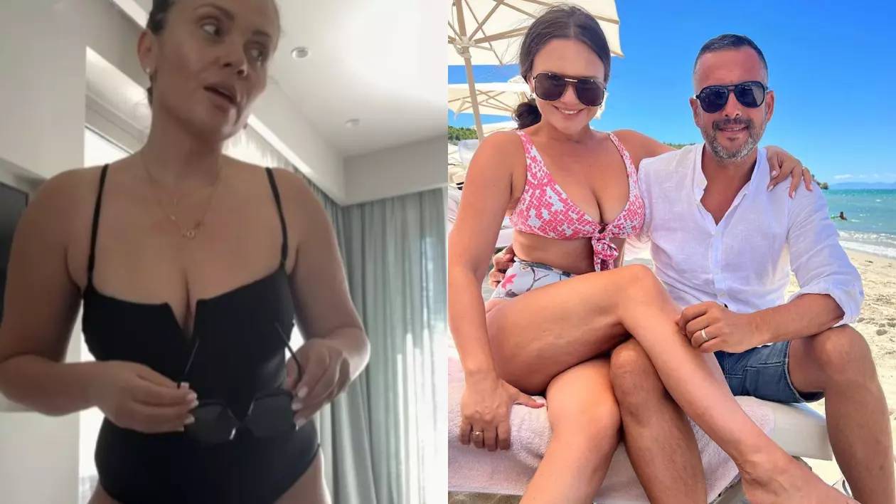 Cristina Șișcanu - în costum de baie