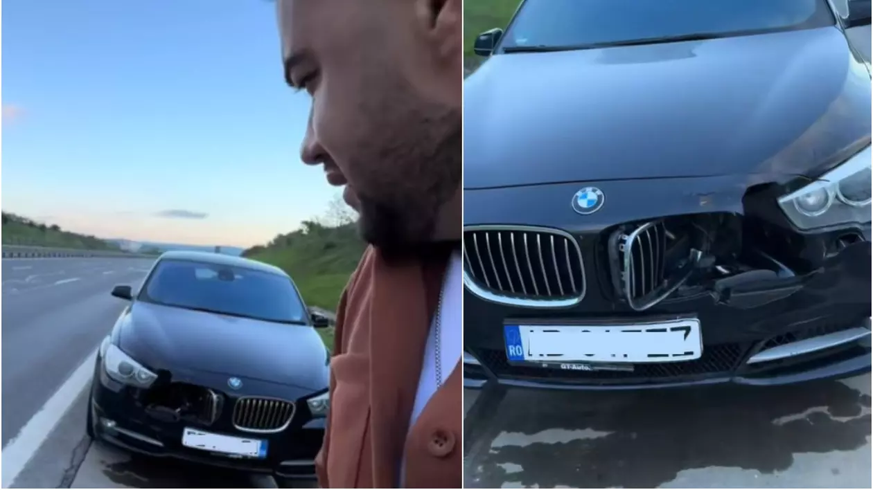 Pe cine dă vina Culiță Sterp după ce a făcut accident pe autostradă la ora 4.30: „S-a dus, asta e”