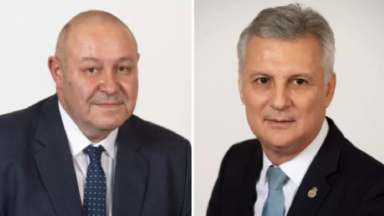 Liberalul Daniel Fenechiu și social-democratul Daniel Zamfir