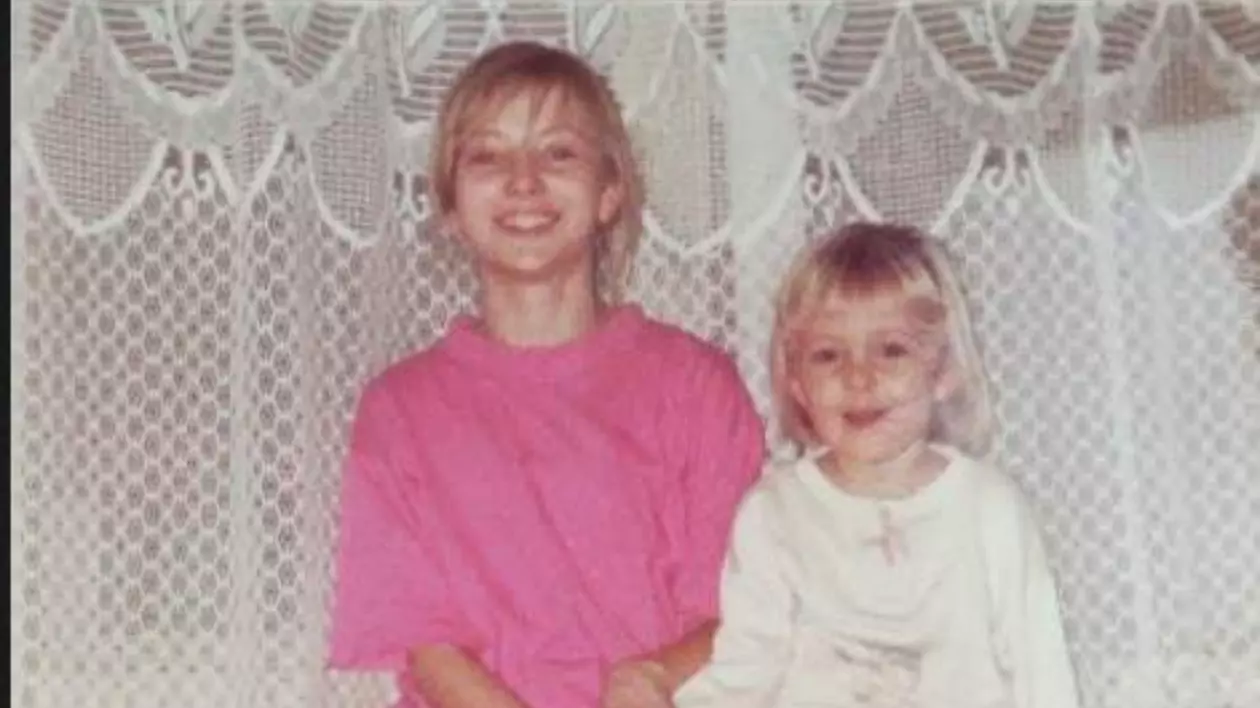 Delia Matache în copilărie