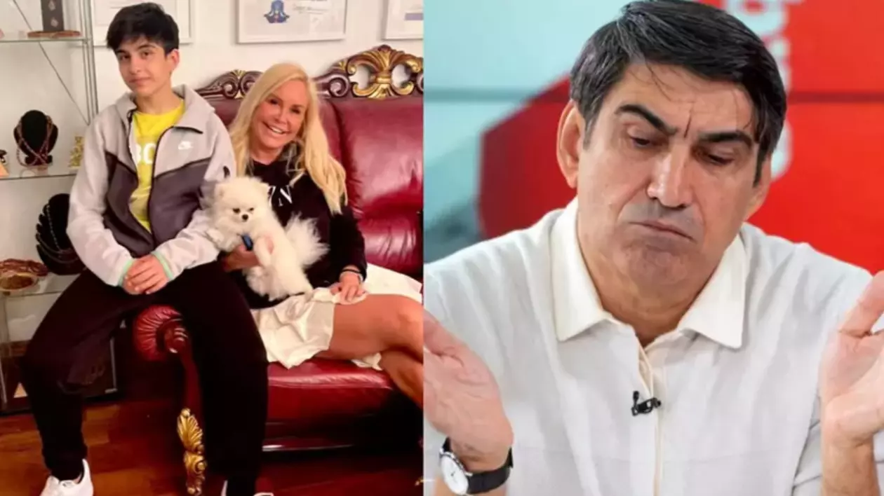 Imagini rare cu Edan, băiatul lui Victor Pițurcă și al Vicăi Blochina. A împlinit 18 ani, iar mama i-a făcut o urare publică: „Iubirea mea”
