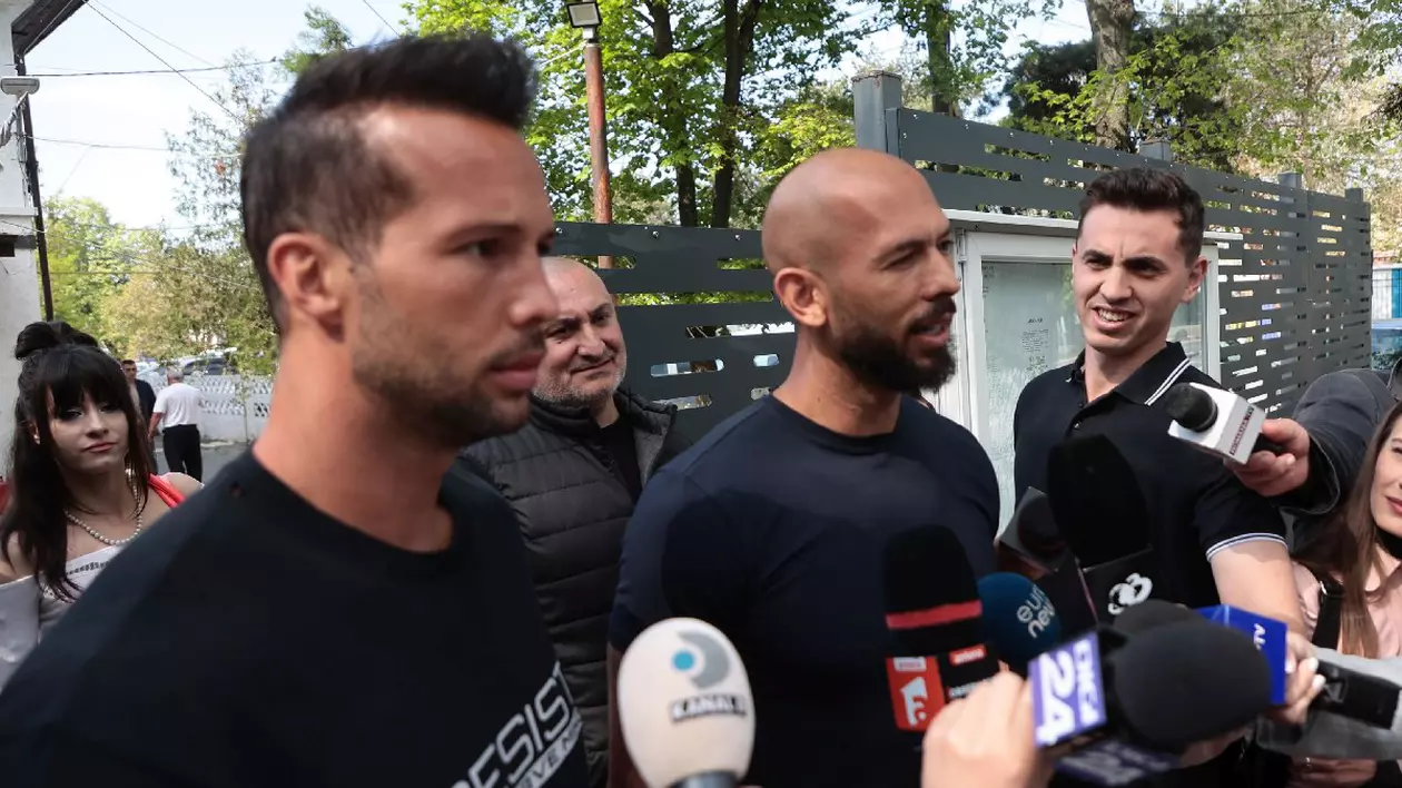 Frații Tate vor fi extrădați în Marea Britanie, după procesul din România