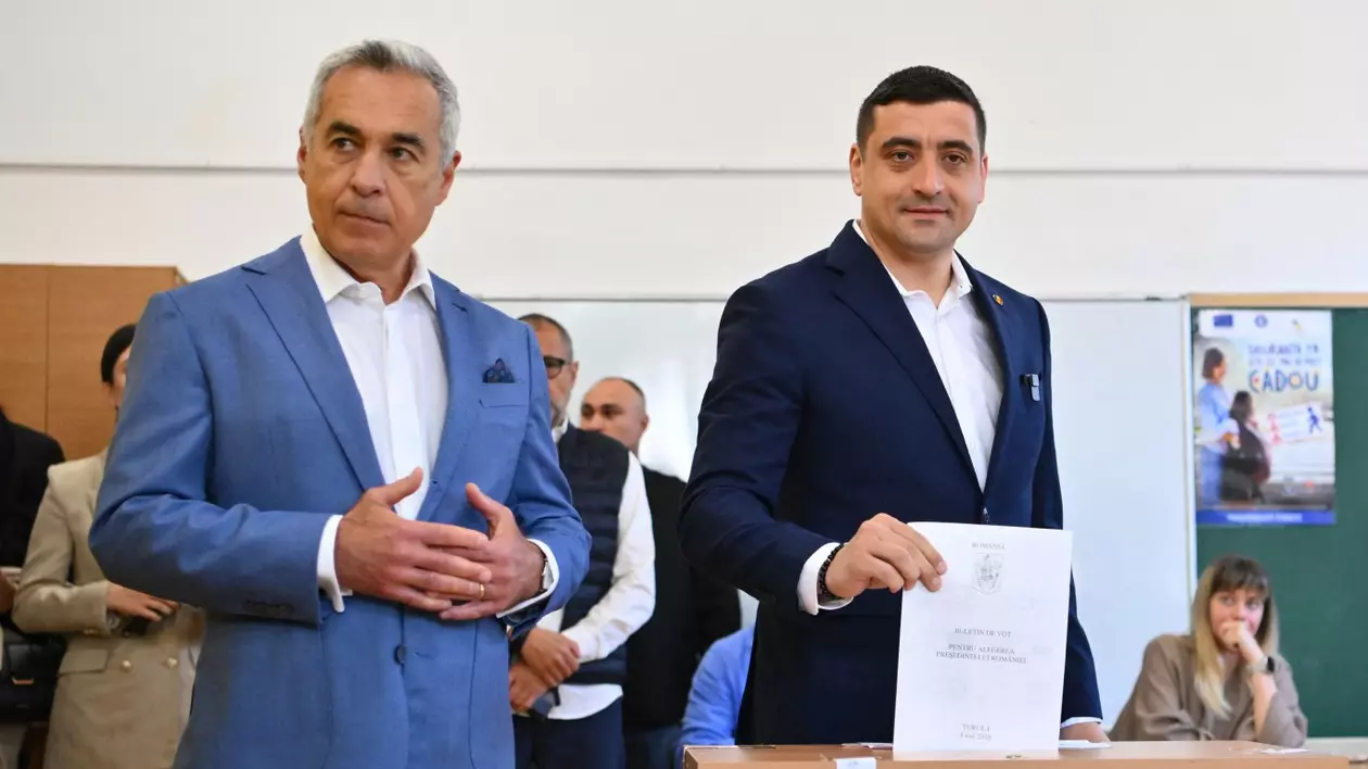George Simion are sprijinul lui Călin Georgescu, cel care a câștigat primul tur al alegerilor prezidențiale 2024, anulat apoi de CCR