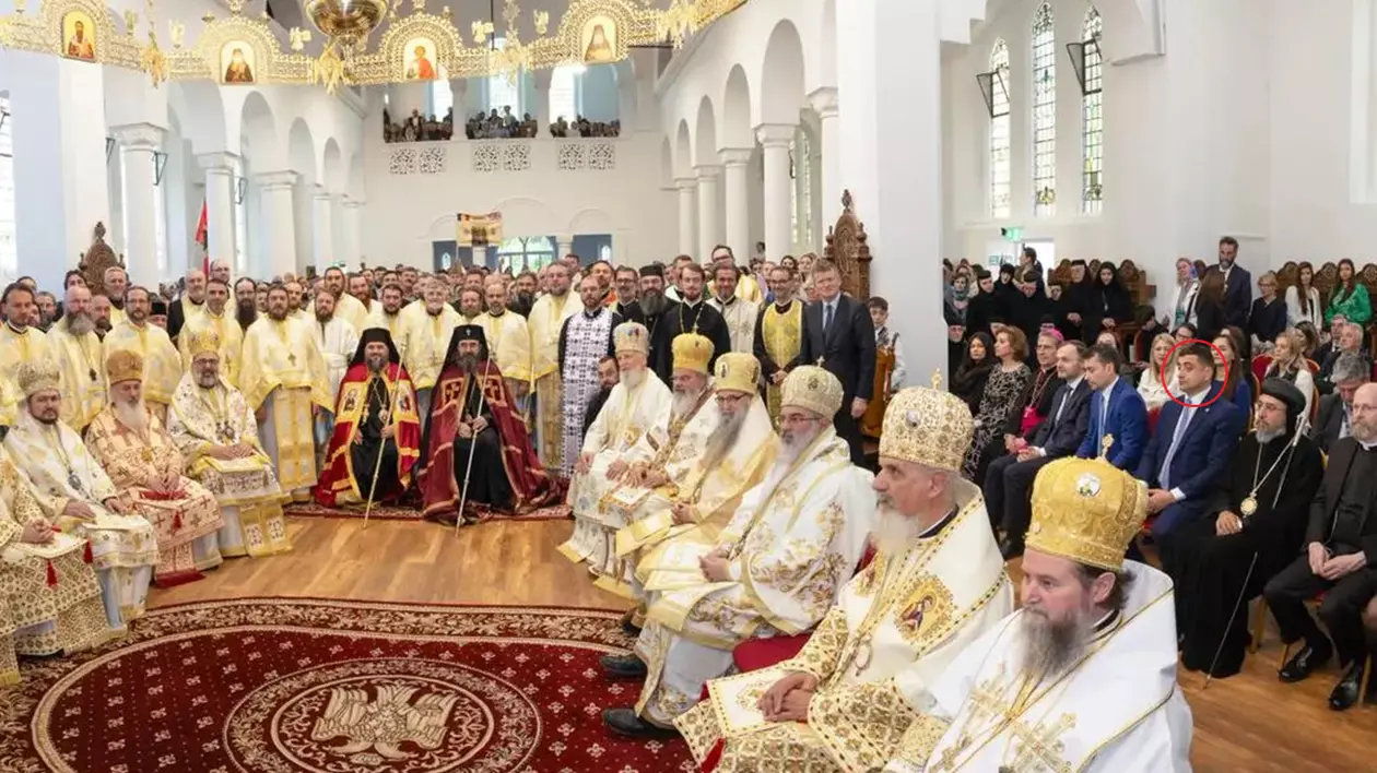 George Simion, acuzat că a dat buzna la un eveniment al Bisericii Ortodoxe din Londra: „A ignorat absolut tot, a intrat ca un taur”
