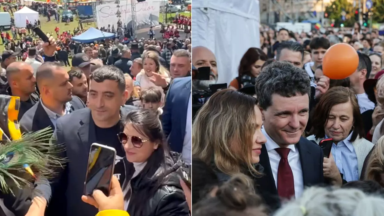 Colaj George Simion si Nicusor Dan printre sustinatori