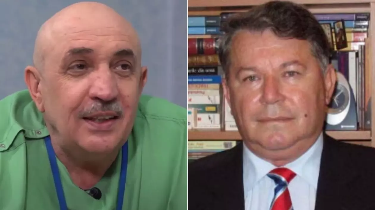 Colaj Gorgan Radu-Mircea în dreapta și Corneliu Toader, în stânga
