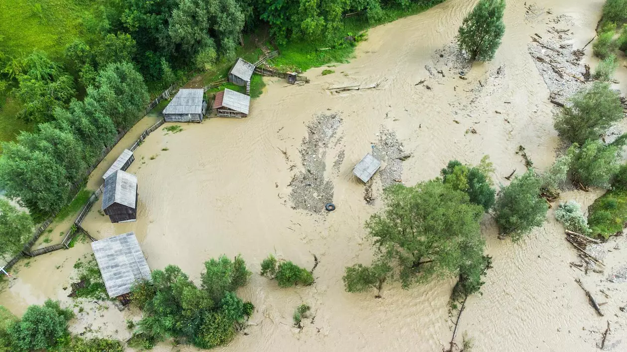 Inundații devastatoare în România.