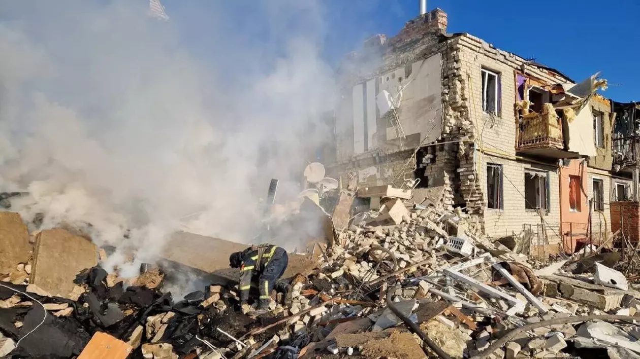 Un oraș întreg din Ucraina a fost distrus complet de ultimele bombardamente ale rușilor