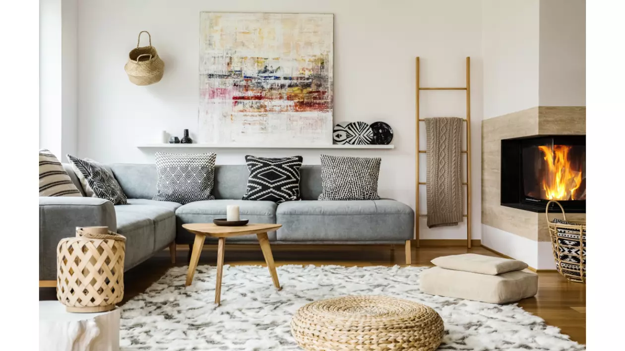 Living modern cu coltar