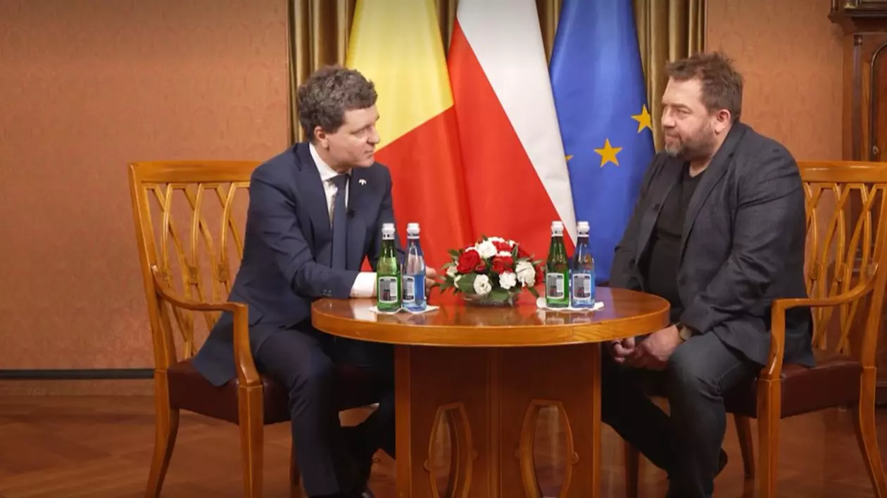 Nicușor Dan explică pentru presa poloneză motivul deplasării la Varșovia, provocările la adresa UE și cum preferă să se încheie războiul din Ucraina