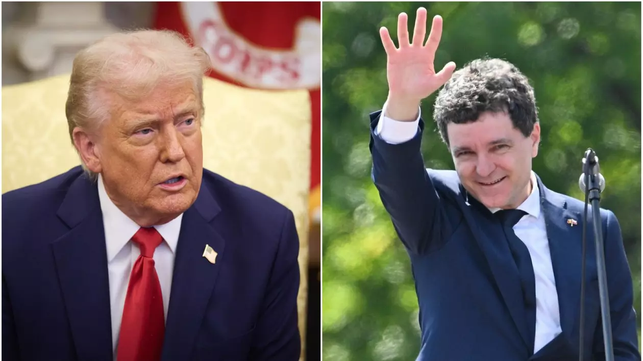 Donald Trump l-a sunat pe Nicușor Dan la o zi după ce fostul primar a depus jurământul de învestitură