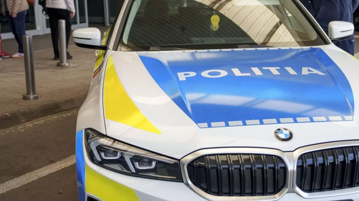 Imagine ilustrativă cu o mașină de Poliție