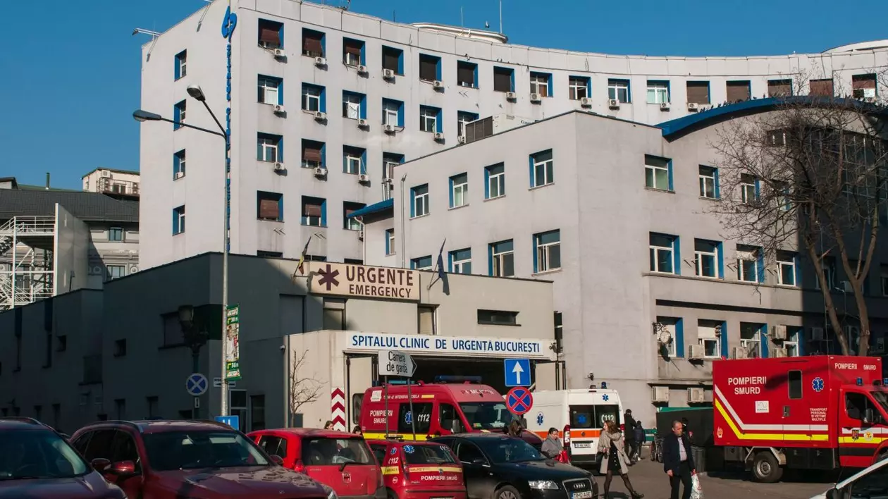 Spitalul Floreasca din București, locul unde a murit tânăra împușcată în Complexul rezidențial Cosmopolis