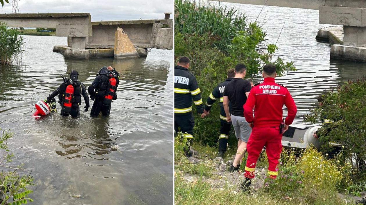 Operațiune de salvare în Constanța, după ce un două persoane, dintre care un minor, au căzut în Canalul Dunăre – Marea Neagră