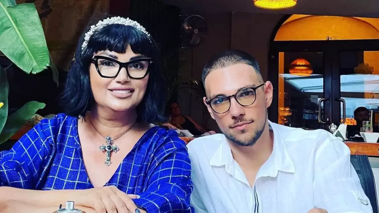 Ozana Barabancea, alături de Andrew, fiul ei