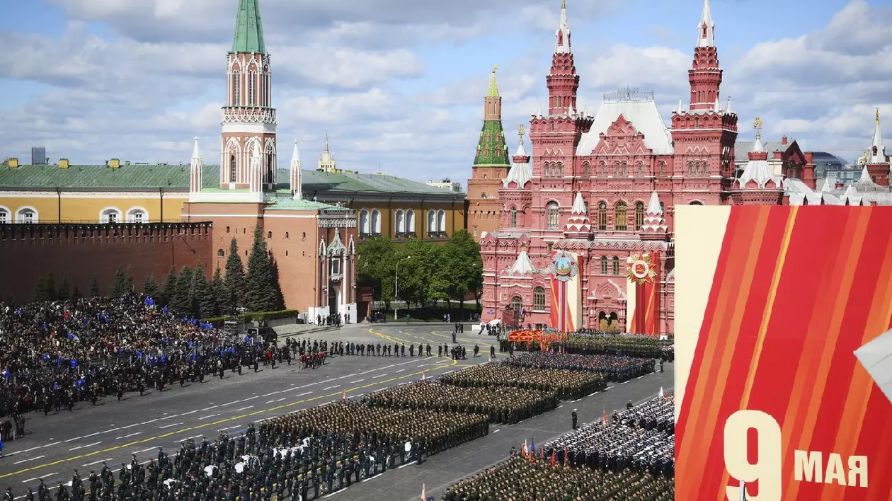 Putin se laudă la Parada din Piața Roșie cu dronele pe care le folosește să atace Ucraina