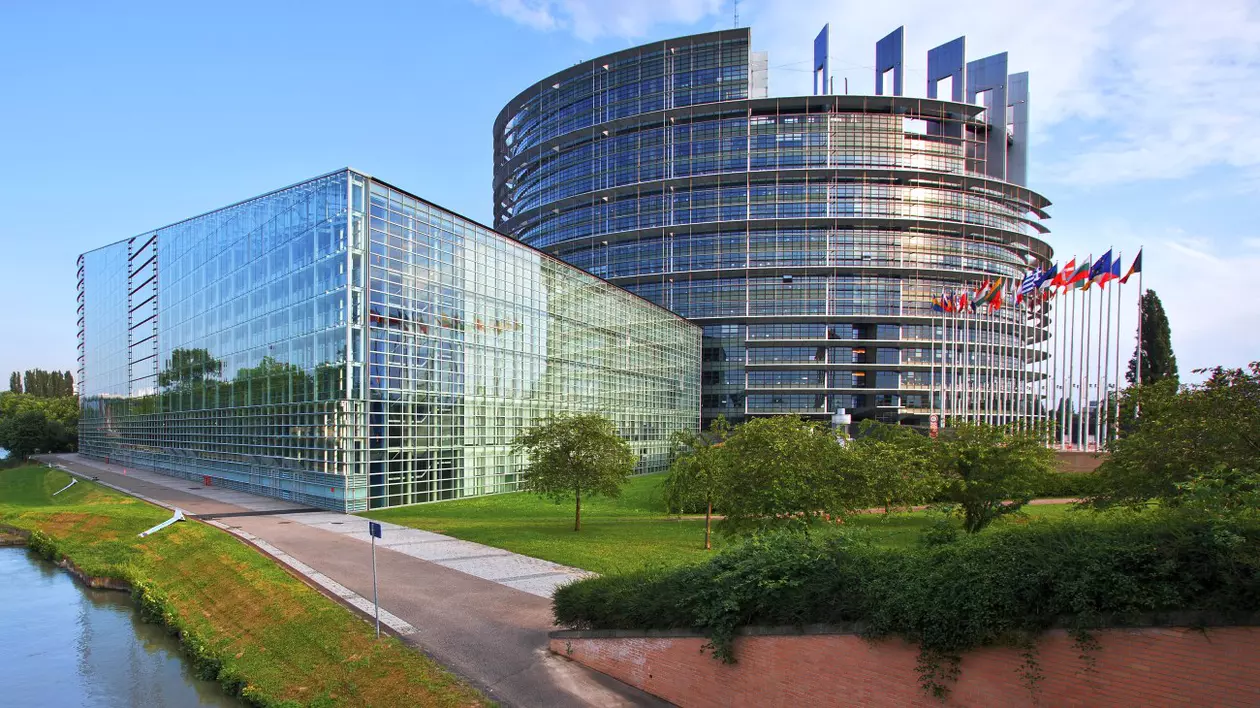 Clădirea Parlamentului European de la Strasbourg