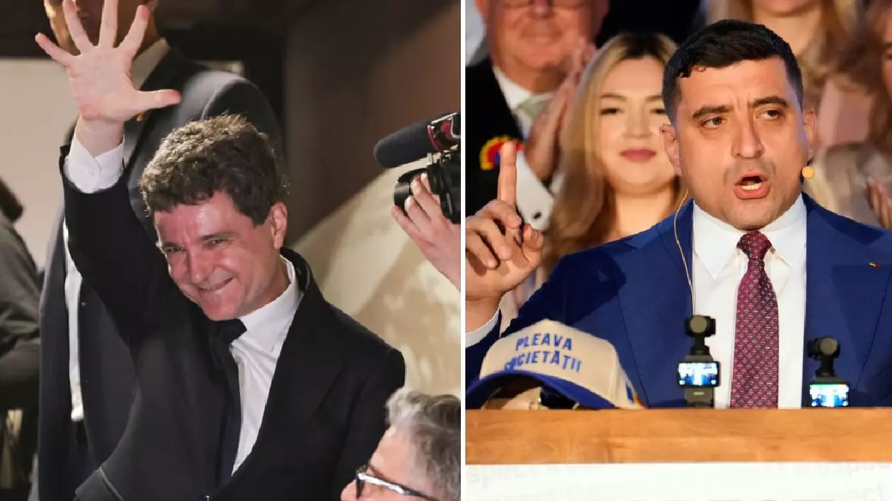 Az exit pollok szerint Nicușor Dan lesz Románia új elnöke. George Simion is győzelmet hirdetett