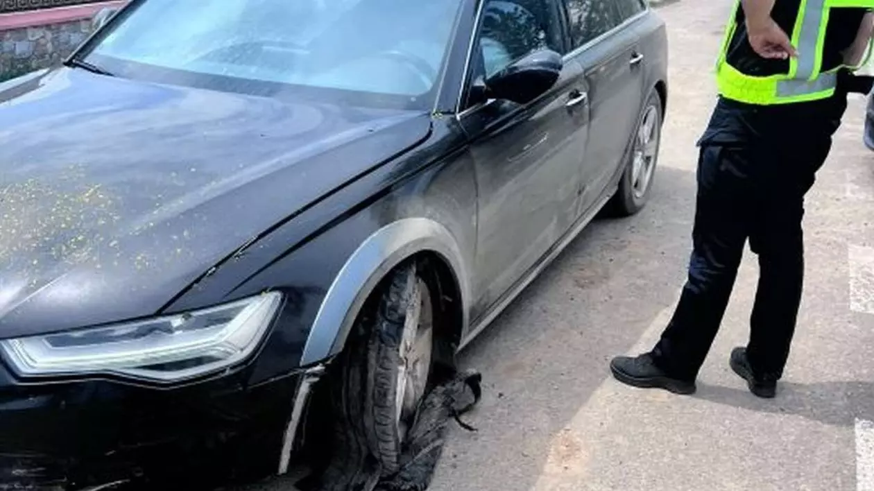Urmărire intensă în Suceava: Tânăr prins după o altercație în benzinărie