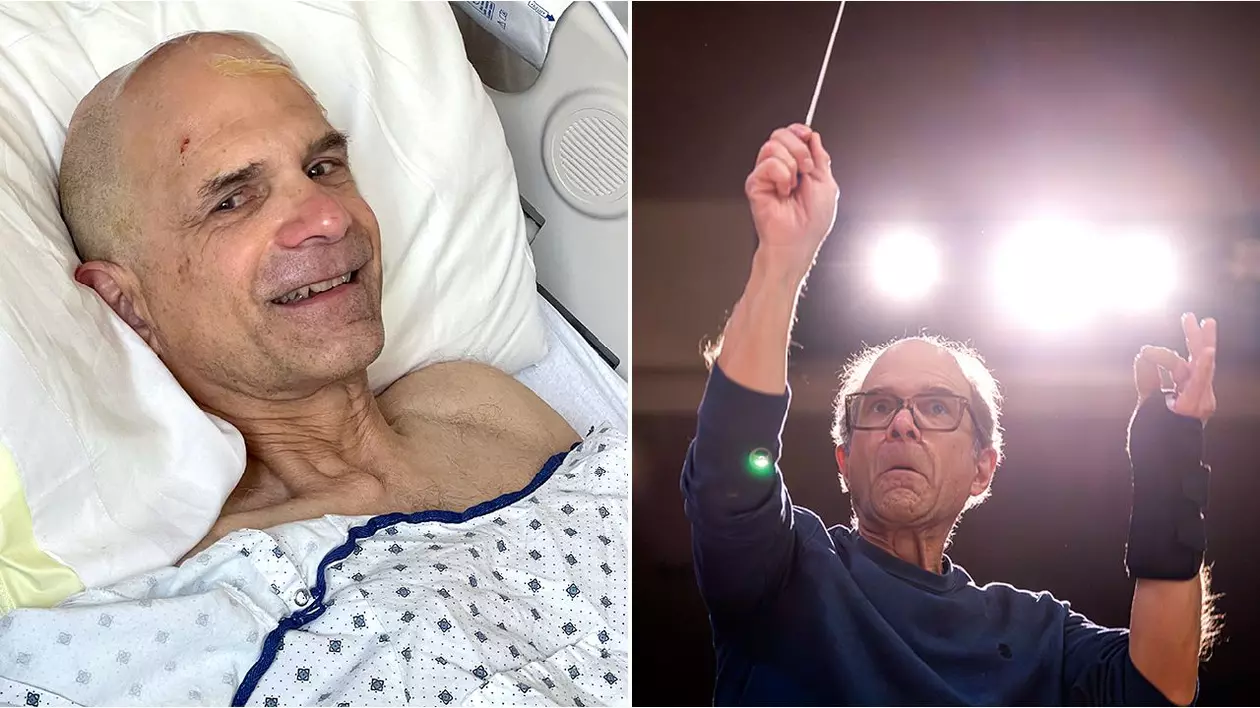 Un dirijor de orchestră bolnav de Parkinson s-a întors pe scenă, după ce i s-a implantat un stimulator cerebral