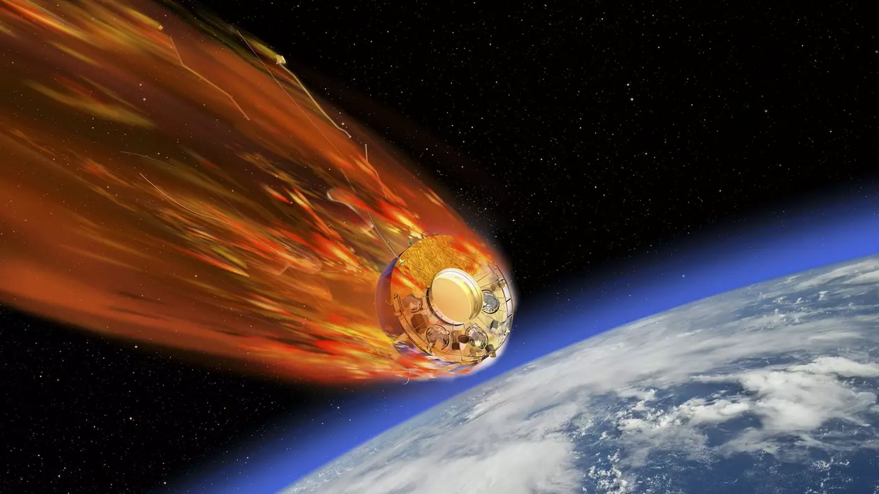Nava spațială sovietică Kosmos-482 a căzut pe Pământ după ce a petrecut 53 de ani pe orbită