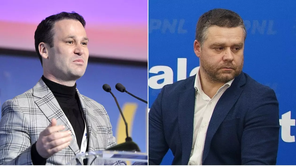 Robert Negoita (stanga) si Ciprian Ciucu (dreapta)