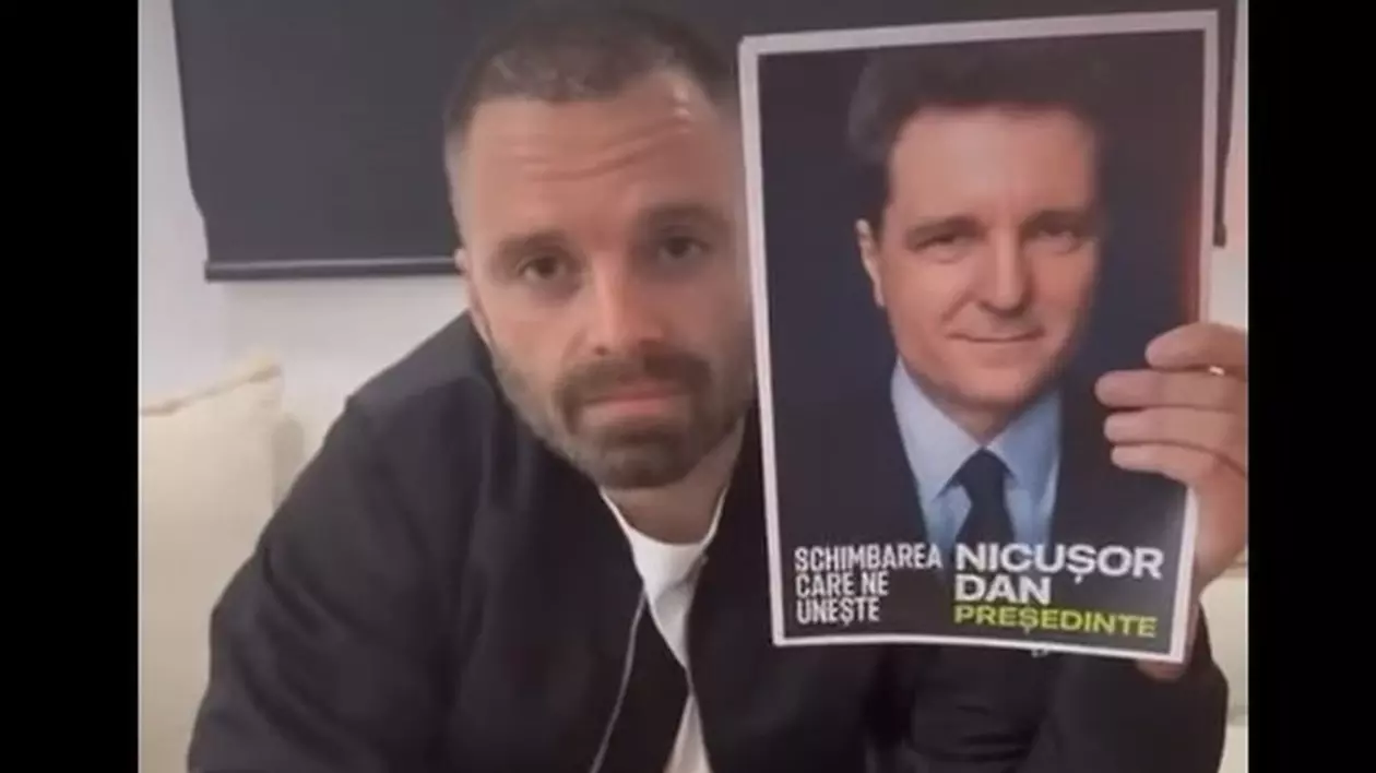 Sebastian Stan și-a declarat susținerea pentru Nicușor Dan și cheamă românii la vot: “Nu va fi ușor, va fi Nicușor”