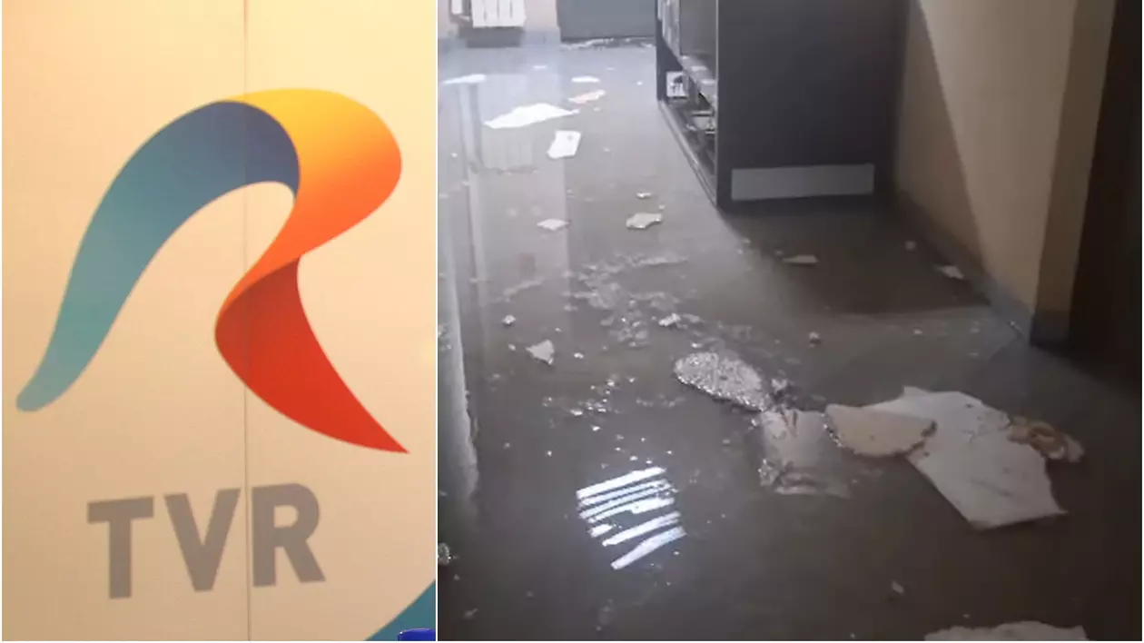 Sediul TVR a fost inundat