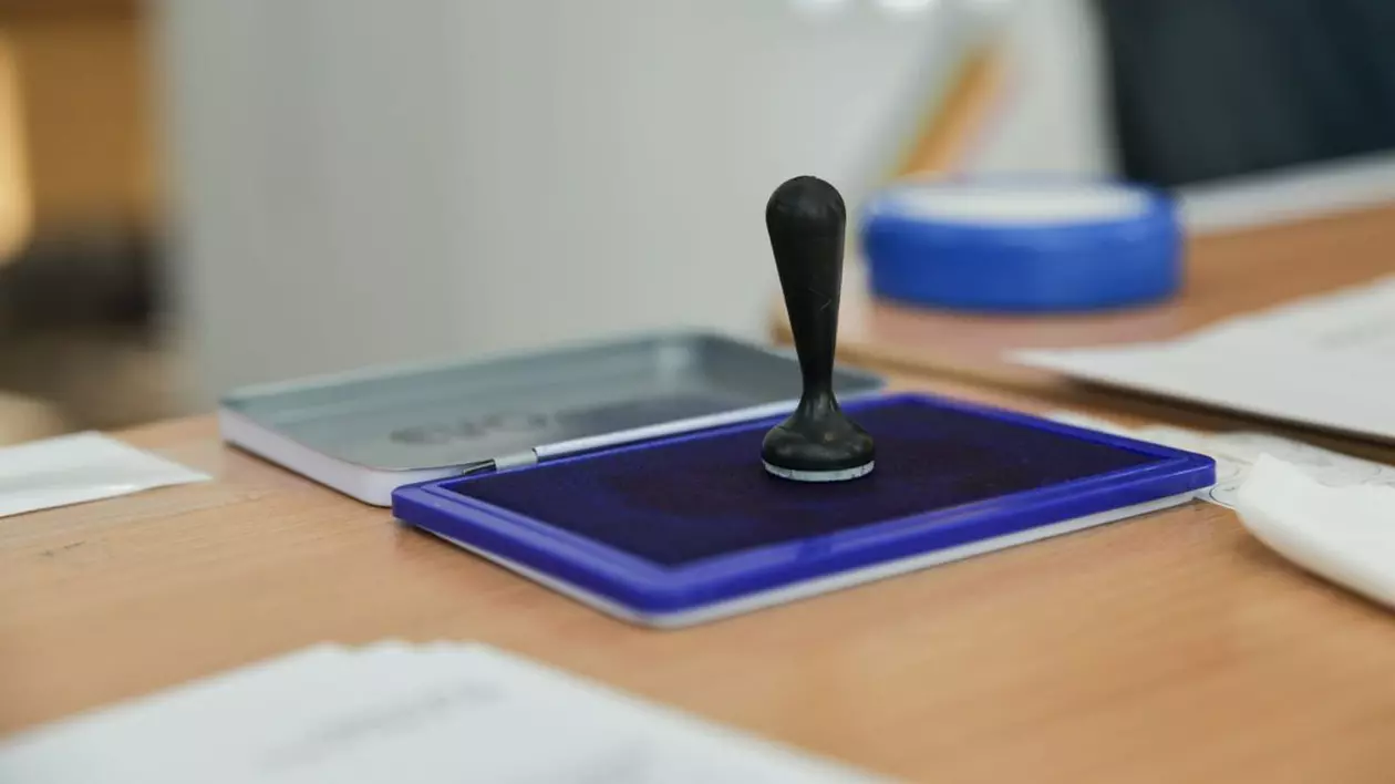 Ștampilă de vot - alegeri prezidențiale 2025