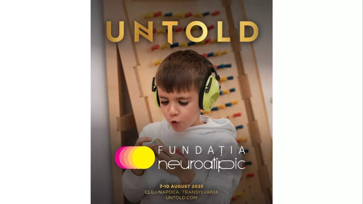 Untold este primul festival din Europa care va avea o lojă senzorială pentru copiii și tinerii cu tulburări de neurodezvoltare în parteneriat cu Fundația Neuroatipic