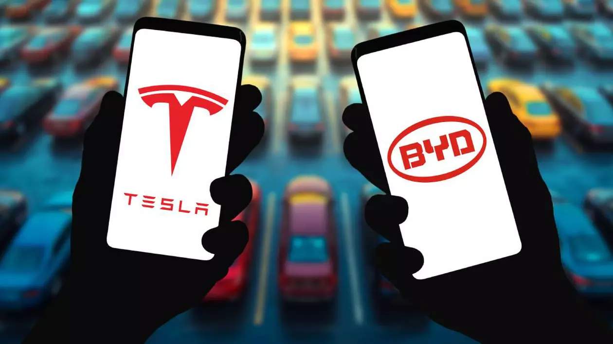 Producătorul chinez BYD a depășit Tesla în vânzările de mașini electrice în Europa