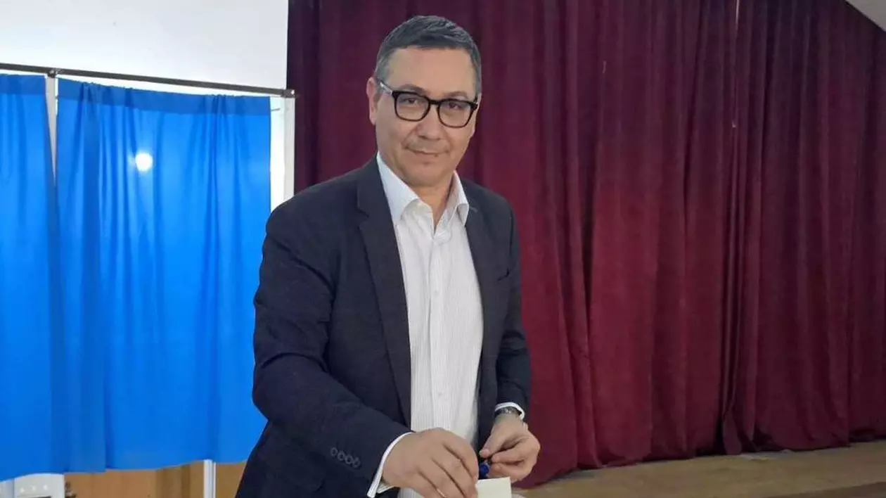Victor Ponta a votat