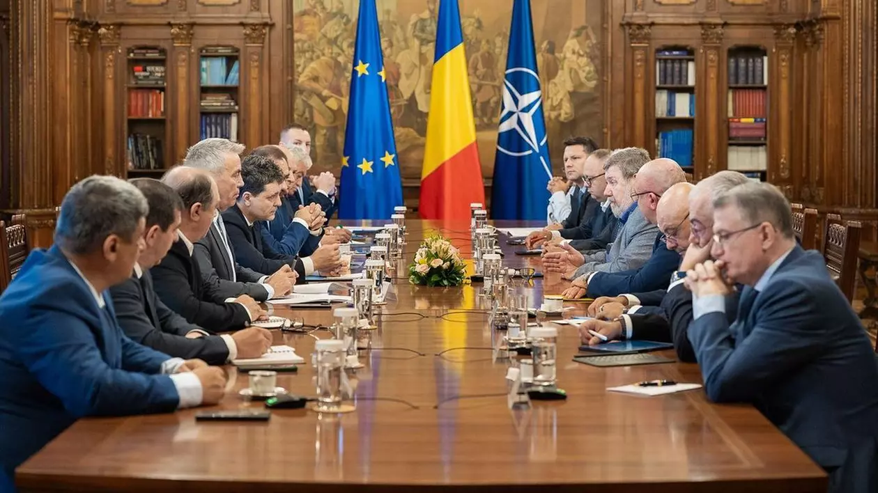 Președintele Nicușor Dan discută cu reprezentanți ai sindicatelor