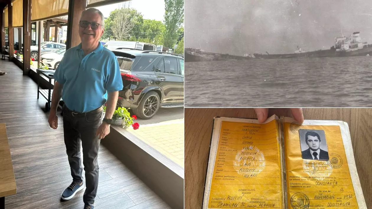 Aurelian Preda a scăpat de pe petrolierul Unirea, care a explodat lângă Capul Caliacra, acum 43 de ani: „Mircea Băsescu a tăiat parâma. Din cauza disperării, și-a înfipt briceagul în palmă!”
