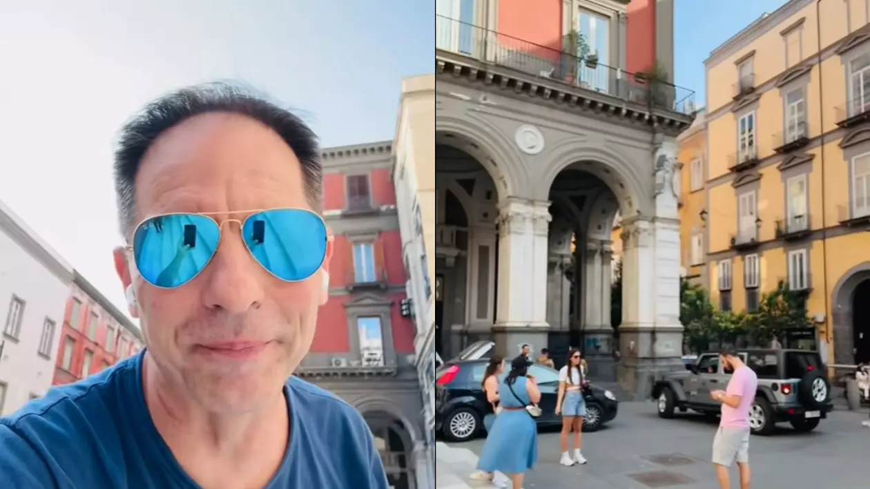 Dan Negru, uimit de ceea ce a găsit pe străzile din Napoli: „E ca în Iași, e ca în Cluj”