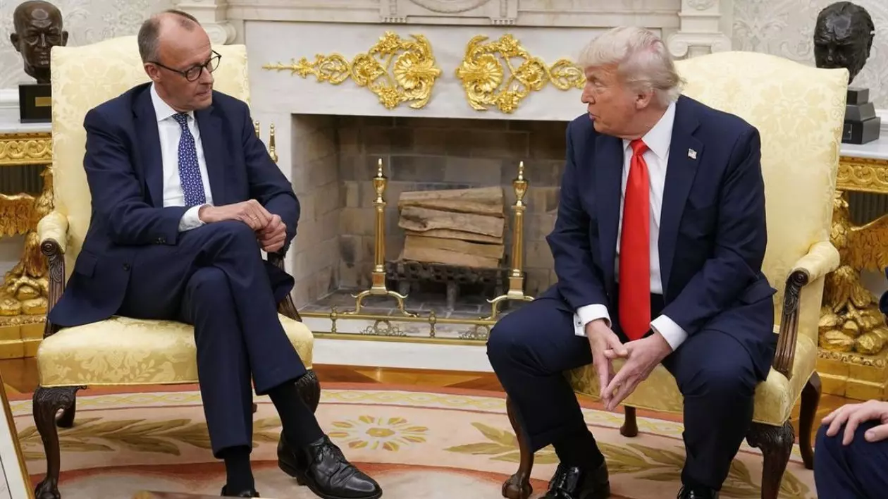 Friedrich Merz, invitatul de care Donald Trump a uitat: „Poate cineva are o întrebare pentru el?” | VIDEO