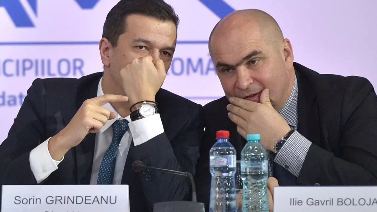 Sorin Grindeanu și Ilie Bolojan