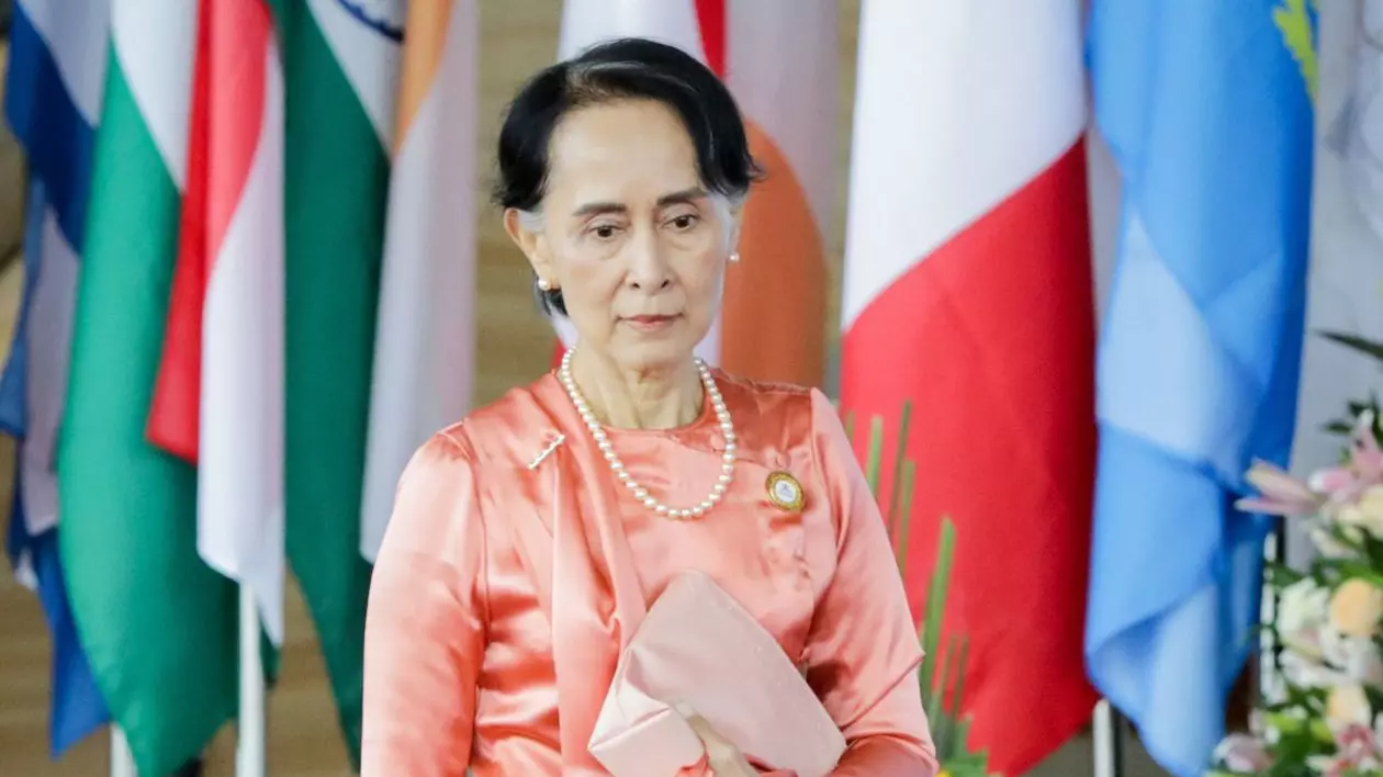 Laureata premiului Nobel pentru Pace Aung San Suu Kyi