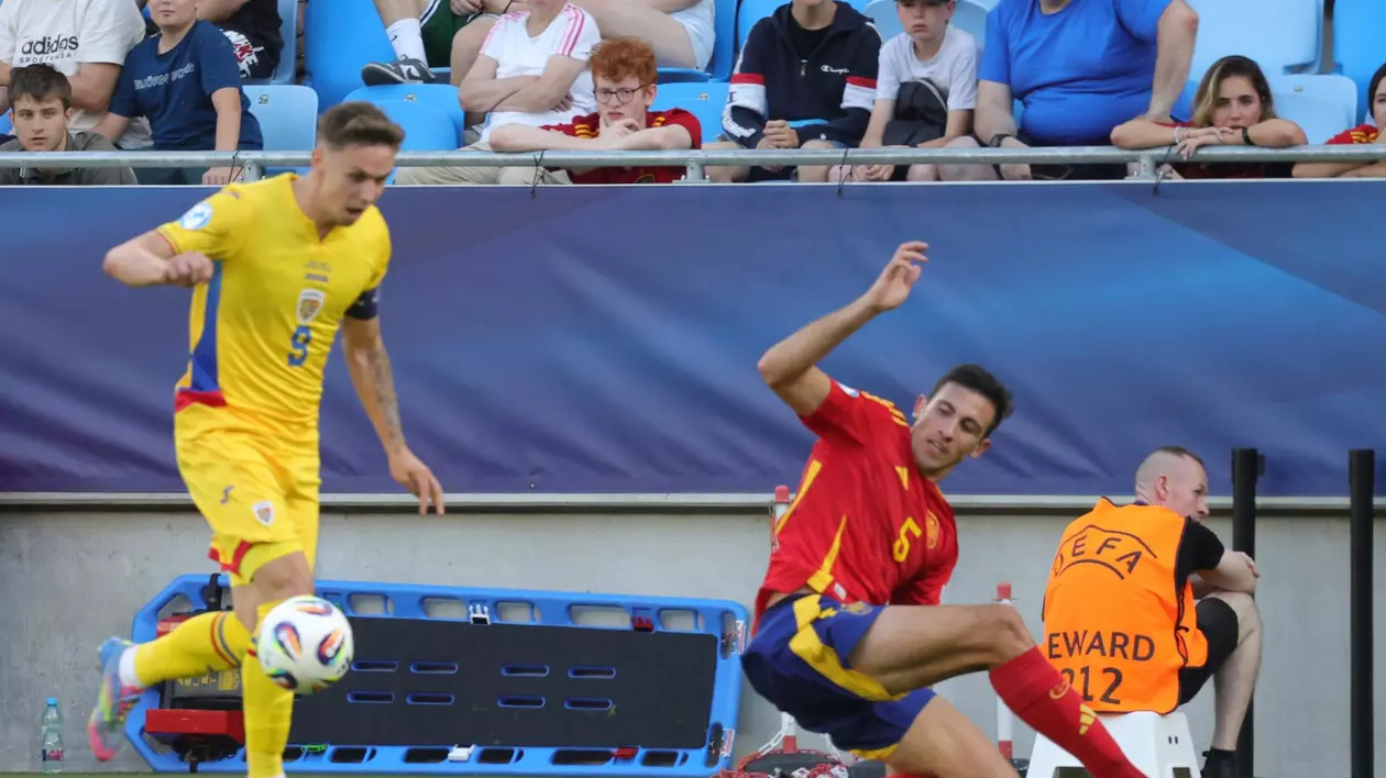 Euro U21 2025: România, răpusă pe final de Spania, campioana en-titre. Între victoria unei generații și am jucat ca niciodată, am pierdut ca întotdeauna!