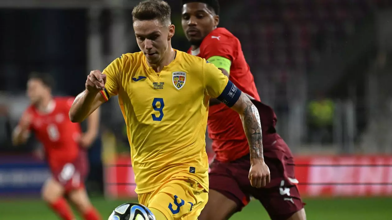 Louis Munteanu, căpitanul naționalei de fotbal U21 a României
