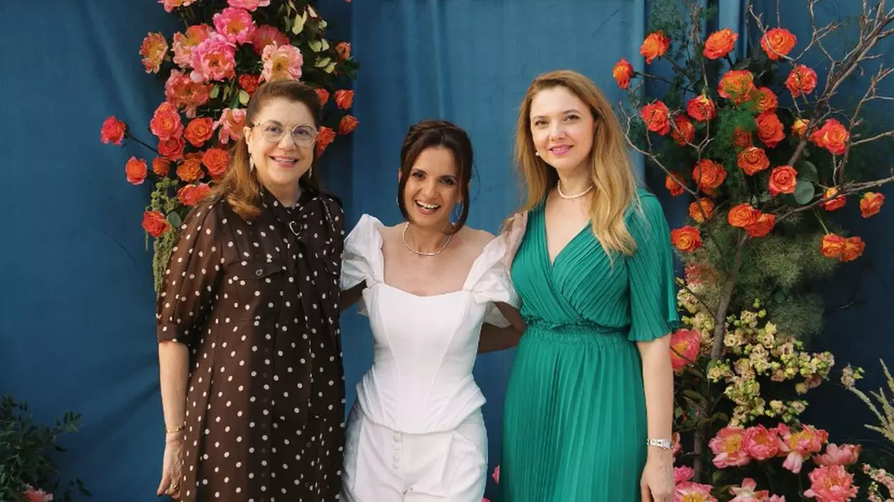 Mihaela Geoană la petrecerea Ivo Wedding Planner