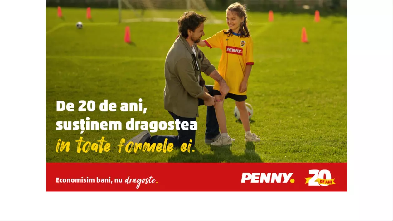 Două decenii de apropiere de români inspiră noua platformă PENNY: Forme de dragoste