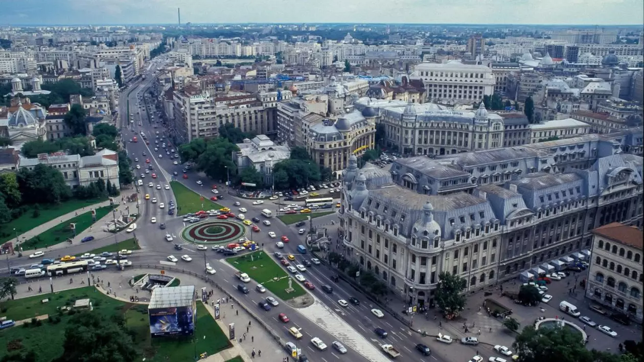 Orașul București, văzut de sus