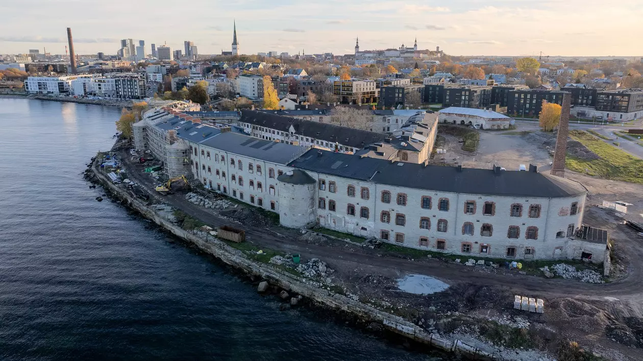Cetatea Mării Patarei, mai târziu o renumită închisoare centrală din Tallinn sau Tallinna Keskvangla, din Tallinn, Estonia