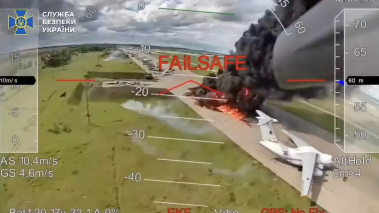 Ucraina a lansat „Operațiunea Pânză de Păianjen” duminică, 1 iunie 2025, având ca obiectiv baza aeriană Belaia din regiunea Irkuțk din Siberia, la aproximativ 4.800 km de Ucraina, folosind drone pentru a ataca bombardierele strategice ale inamicului