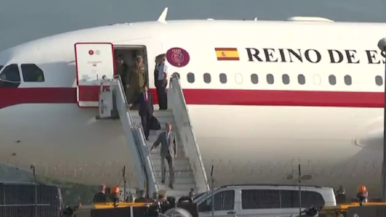 Regele Spaniei a ajuns în România.
